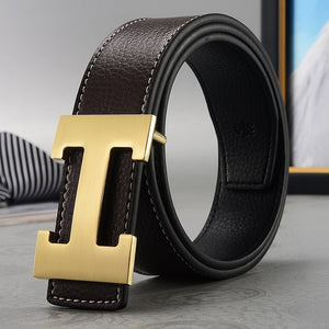 New Luxury Designer Belts Fashion Cowhide Belts Men High Quality Women Genuine Leather Women Belt Smooth Buckle Strap for Jeans