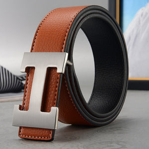 New Luxury Designer Belts Fashion Cowhide Belts Men High Quality Women Genuine Leather Women Belt Smooth Buckle Strap for Jeans