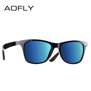 AOFLY NEW DESIGN Ultralight TR90 Polarized Sunglasses Men Women Driving Square Style Sun Glasses Male Goggle UV400 Gafas De Sol